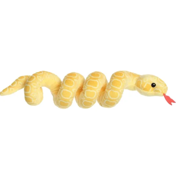 Wrist Wranglers Elastic Plush Albino Burmese Python Snake by Aurora
