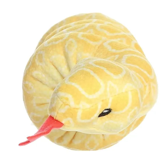 Wrist Wranglers Elastic Plush Albino Burmese Python Snake by Aurora