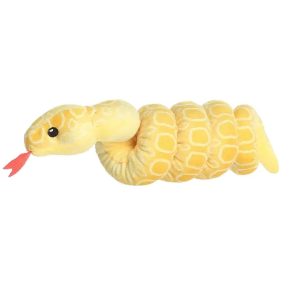 Wrist Wranglers Elastic Plush Albino Burmese Python Snake by Aurora