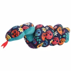 Wrist Wranglers Elastic Plush Sugar Skull Snake by Aurora