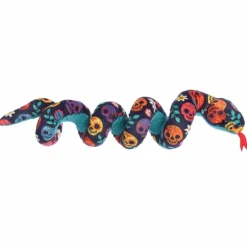 Wrist Wranglers Elastic Plush Sugar Skull Snake by Aurora