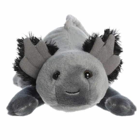 Xochitl the Stuffed Black Axolotl 12 Inch Flopsie by Aurora