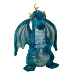 Zander the Stuffed Blue Dragon by Douglas