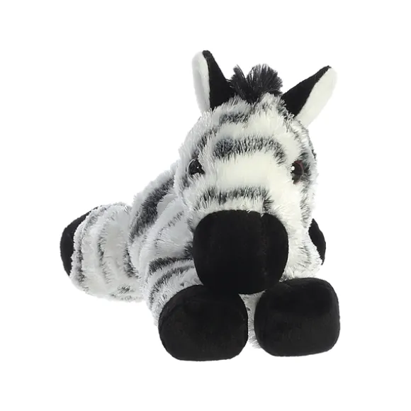 Zany The Stuffed Zebra Plush Animal Mini Flopsie by Aurora