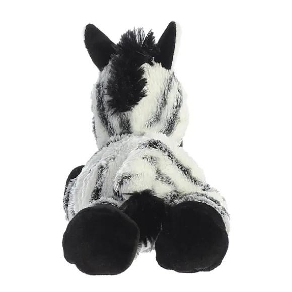 Zany The Stuffed Zebra Plush Animal Mini Flopsie by Aurora