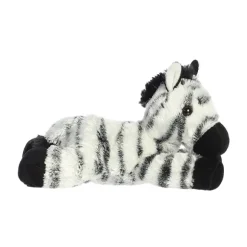 Zany The Stuffed Zebra Plush Animal Mini Flopsie by Aurora
