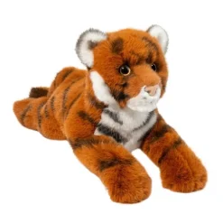 Zeke the DLux Stuffed Orange Tiger by Douglas