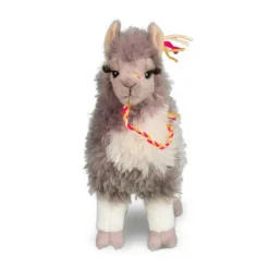 Zephyr the Plush Gray Llama by Douglas