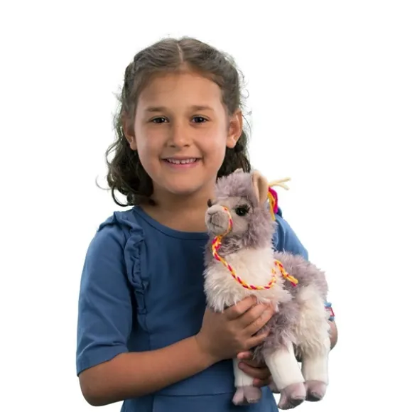 Zephyr the Plush Gray Llama by Douglas