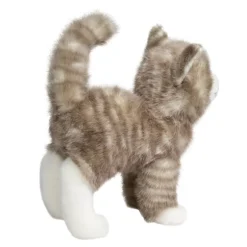 Zipper the Plush Gray Tabby Cat by Douglas