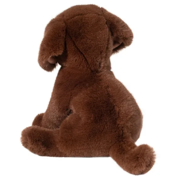 Zoom the 9 Inch Stuffed Chocolate Lab Dog by Douglas